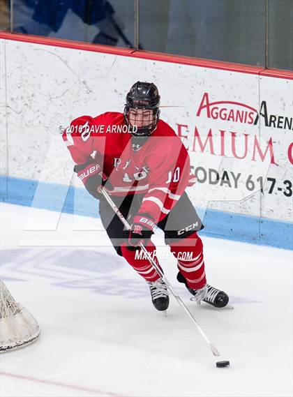 Thumbnail 3 in Rivers vs. Phillips Exeter Academy (Walter Brown Arena) photogallery.