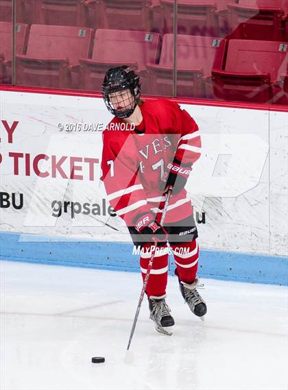 Thumbnail 3 in Rivers vs. Phillips Exeter Academy (Walter Brown Arena) photogallery.