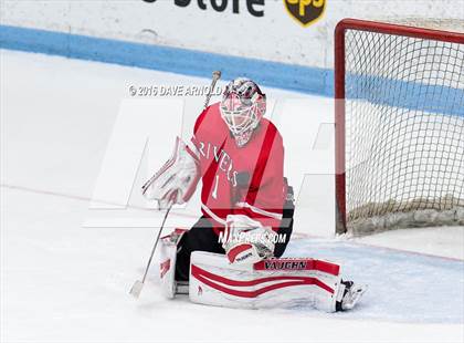 Thumbnail 2 in Rivers vs. Phillips Exeter Academy (Walter Brown Arena) photogallery.