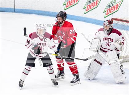 Thumbnail 2 in Rivers vs. Phillips Exeter Academy (Walter Brown Arena) photogallery.