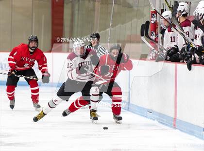 Thumbnail 2 in Rivers vs. Phillips Exeter Academy (Walter Brown Arena) photogallery.