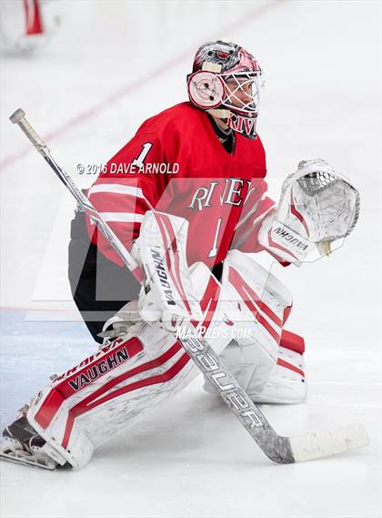 Thumbnail 2 in Rivers vs. Phillips Exeter Academy (Walter Brown Arena) photogallery.