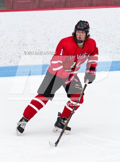 Thumbnail 2 in Rivers vs. Phillips Exeter Academy (Walter Brown Arena) photogallery.