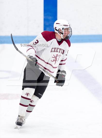 Thumbnail 3 in Rivers vs. Phillips Exeter Academy (Walter Brown Arena) photogallery.