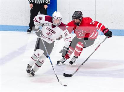 Thumbnail 2 in Rivers vs. Phillips Exeter Academy (Walter Brown Arena) photogallery.