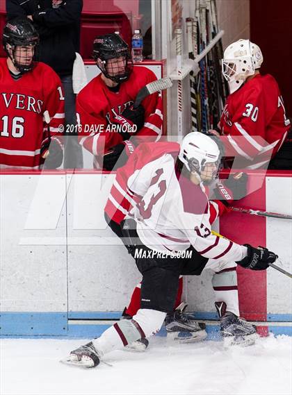Thumbnail 3 in Rivers vs. Phillips Exeter Academy (Walter Brown Arena) photogallery.