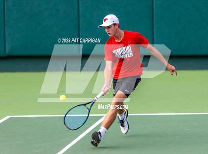 Thumbnail 3 in Plano West vs Houston Memorial (UIL 6A Team Tennis Semifinal) photogallery.