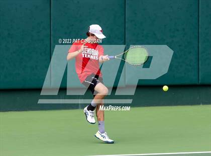 Thumbnail 3 in Plano West vs Houston Memorial (UIL 6A Team Tennis Semifinal) photogallery.