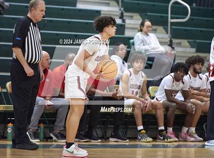 Thumbnail 1 in Creekside vs Trinity Catholic (Battle For the Island) photogallery.