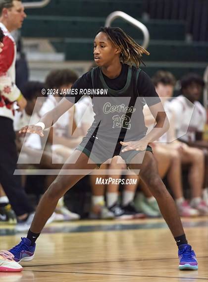 Thumbnail 1 in Creekside vs Trinity Catholic (Battle For the Island) photogallery.