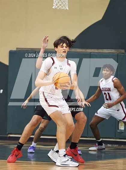 Thumbnail 2 in Creekside vs Trinity Catholic (Battle For the Island) photogallery.