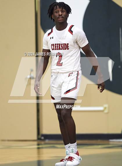 Thumbnail 3 in Creekside vs Trinity Catholic (Battle For the Island) photogallery.