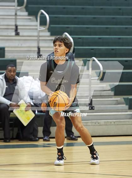 Thumbnail 1 in Creekside vs Trinity Catholic (Battle For the Island) photogallery.