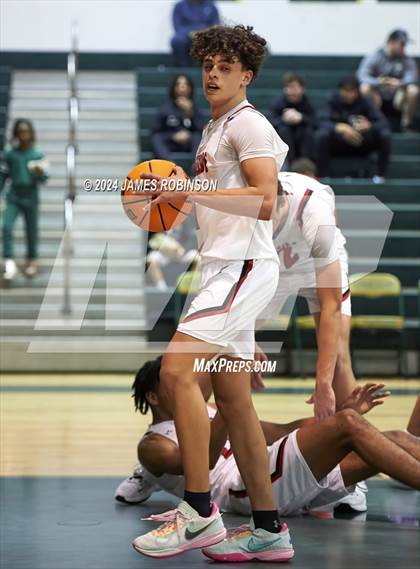 Thumbnail 1 in Creekside vs Trinity Catholic (Battle For the Island) photogallery.