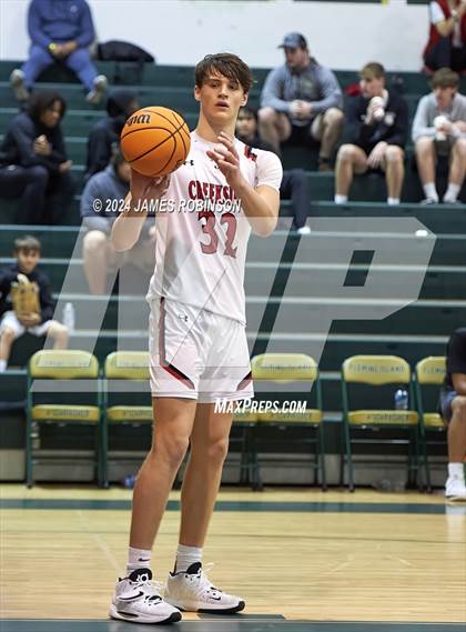 Thumbnail 1 in Creekside vs Trinity Catholic (Battle For the Island) photogallery.