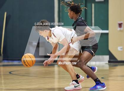 Thumbnail 1 in Creekside vs Trinity Catholic (Battle For the Island) photogallery.