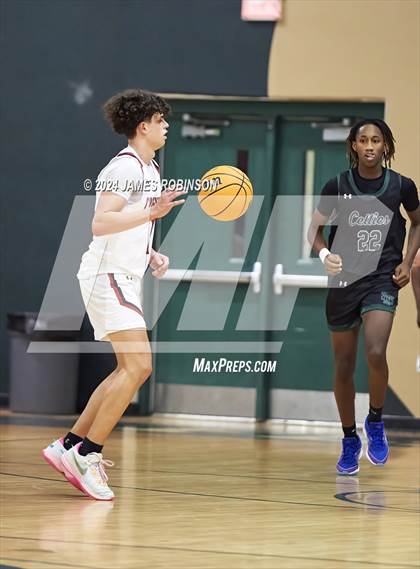 Thumbnail 3 in Creekside vs Trinity Catholic (Battle For the Island) photogallery.