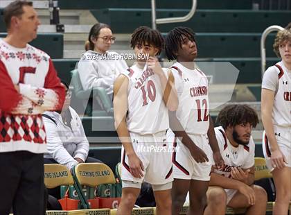 Thumbnail 1 in Creekside vs Trinity Catholic (Battle For the Island) photogallery.