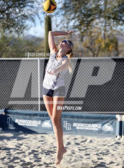 Thumbnail 2 in Saguaro vs Ironwood Ridge (Division II Round 1) photogallery.