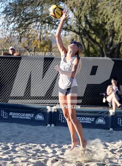 Thumbnail 2 in Saguaro vs Ironwood Ridge (Division II Round 1) photogallery.