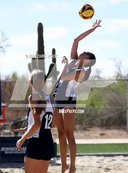 Thumbnail 2 in Saguaro vs Ironwood Ridge (Division II Round 1) photogallery.
