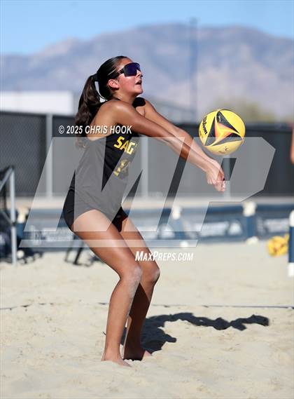 Thumbnail 3 in Saguaro vs Ironwood Ridge (Division II Round 1) photogallery.