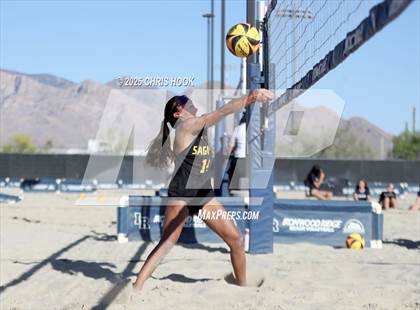 Thumbnail 2 in Saguaro vs Ironwood Ridge (Division II Round 1) photogallery.