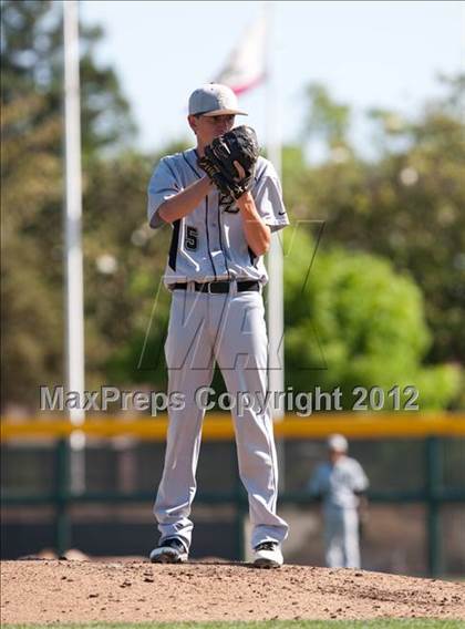 Thumbnail 2 in St. Mary's vs. Buhach Colony (CIF SJS D1 South Final) photogallery.