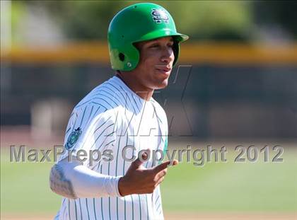 Thumbnail 1 in St. Mary's vs. Buhach Colony (CIF SJS D1 South Final) photogallery.