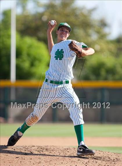 Thumbnail 1 in St. Mary's vs. Buhach Colony (CIF SJS D1 South Final) photogallery.