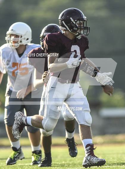 Thumbnail 2 in Sullivan Central @ Tennessee (Scrimmage) photogallery.