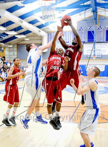 Thumbnail 3 in Laguna Creek vs Rocklin (CIF SJS D2 Playoffs) photogallery.