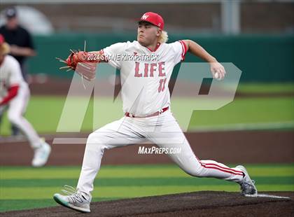 Thumbnail 2 in Life Waxahachie vs Carter-Riverside (UIL Bi-District Playoff) photogallery.