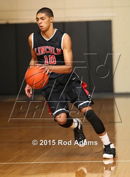Thumbnail 1 in Lincoln Northeast vs. Lincoln (Heartland Athletic Conference Championship Game) photogallery.