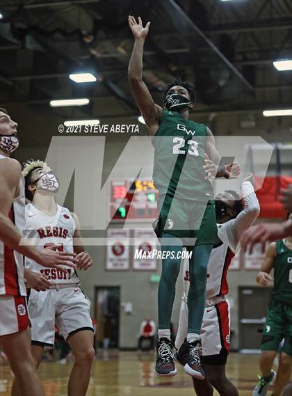 Thumbnail 3 in George Washington @ Regis Jesuit (CHSAA Great 8) photogallery.