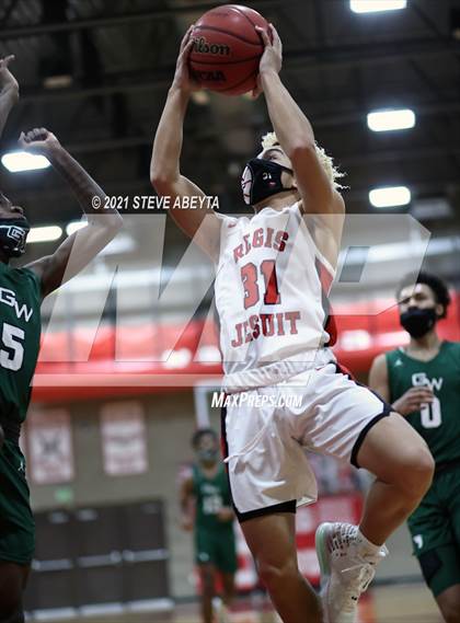 Thumbnail 1 in George Washington @ Regis Jesuit (CHSAA Great 8) photogallery.