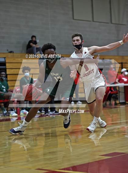 Thumbnail 2 in George Washington @ Regis Jesuit (CHSAA Great 8) photogallery.