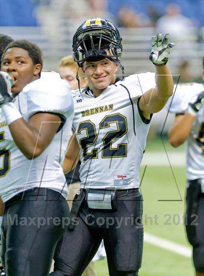 Thumbnail 3 in Brennan vs. Cedar Park (UIL 4A Division 2 Quarterfinal Playoff) photogallery.