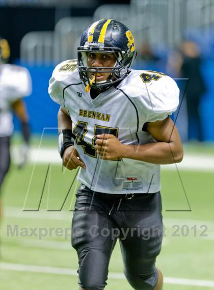 Thumbnail 3 in Brennan vs. Cedar Park (UIL 4A Division 2 Quarterfinal Playoff) photogallery.