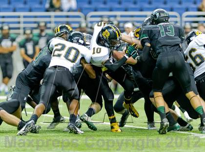 Thumbnail 1 in Brennan vs. Cedar Park (UIL 4A Division 2 Quarterfinal Playoff) photogallery.