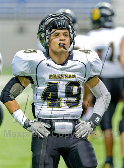 Thumbnail 3 in Brennan vs. Cedar Park (UIL 4A Division 2 Quarterfinal Playoff) photogallery.