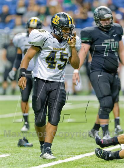 Thumbnail 3 in Brennan vs. Cedar Park (UIL 4A Division 2 Quarterfinal Playoff) photogallery.