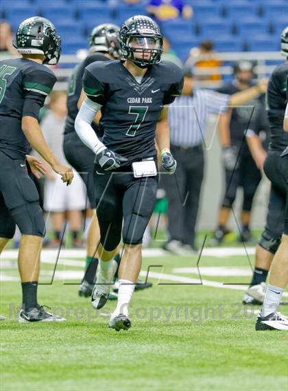 Thumbnail 1 in Brennan vs. Cedar Park (UIL 4A Division 2 Quarterfinal Playoff) photogallery.