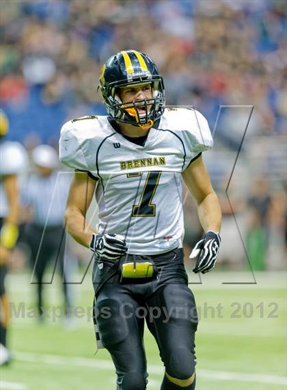Thumbnail 1 in Brennan vs. Cedar Park (UIL 4A Division 2 Quarterfinal Playoff) photogallery.