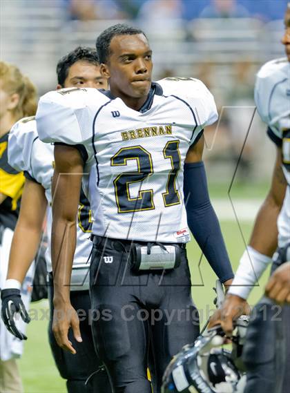 Thumbnail 2 in Brennan vs. Cedar Park (UIL 4A Division 2 Quarterfinal Playoff) photogallery.