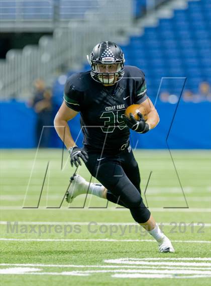 Thumbnail 1 in Brennan vs. Cedar Park (UIL 4A Division 2 Quarterfinal Playoff) photogallery.