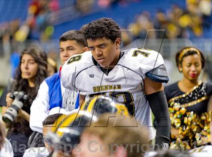 Thumbnail 1 in Brennan vs. Cedar Park (UIL 4A Division 2 Quarterfinal Playoff) photogallery.
