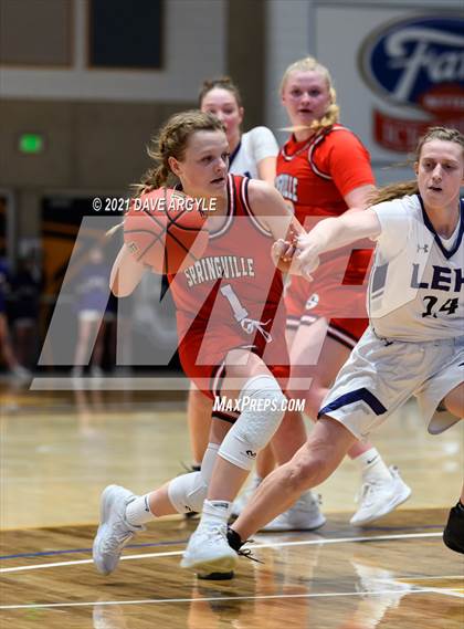 Thumbnail 2 in Springville @ Lehi (UHSAA 5A Semifinal) photogallery.