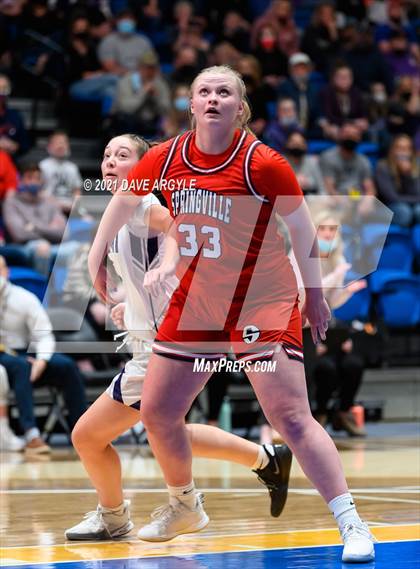 Thumbnail 3 in Springville @ Lehi (UHSAA 5A Semifinal) photogallery.