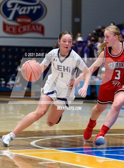 Thumbnail 3 in Springville @ Lehi (UHSAA 5A Semifinal) photogallery.